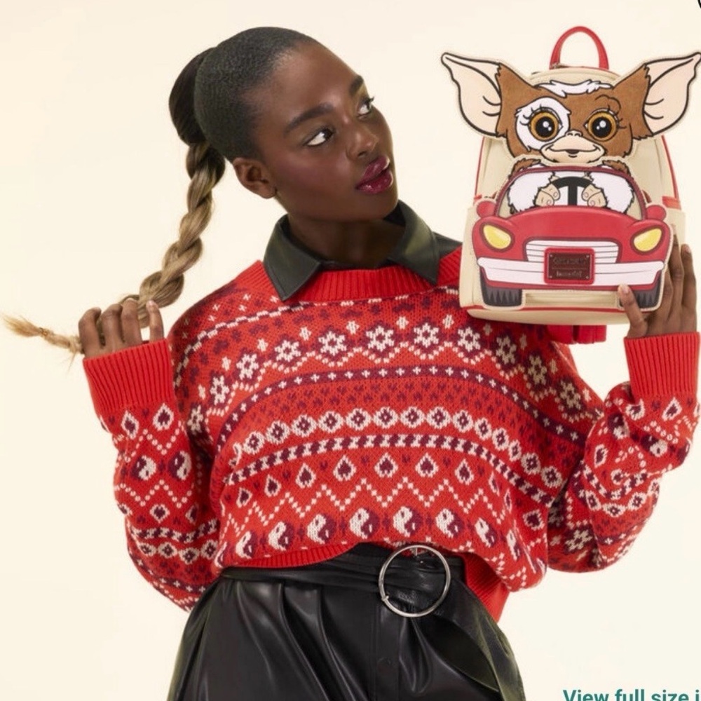 NWT Loungefly Gremlins Gizmo Driving Mini Backpack. - Picture 2 of 8